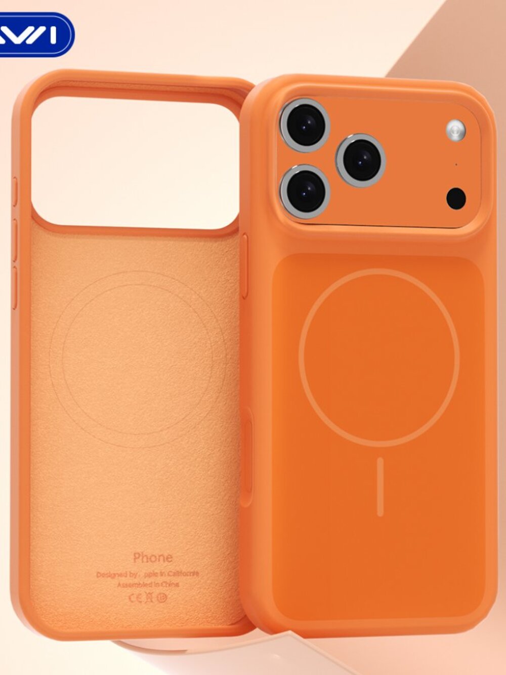 iPhone 17 Pro Max Liquid Silicone Case Premium Soft Touch Iconic Back Design